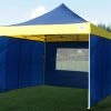 Delta Canopy E Model 10'x10' Navy Blue Yellow - Pop Up Tent