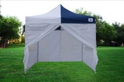 Delta Canopy F Model 10'x10' Navy Blue/White - Pop Up Tent Pro
