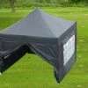 Delta Canopy Pop Up Tents E Model 10'x10' Black - Pop Up Tent