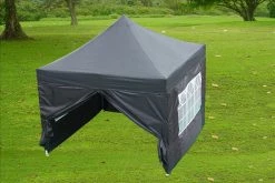 Delta Canopy Pop Up Tents E Model 10'x10' Black - Pop Up Tent