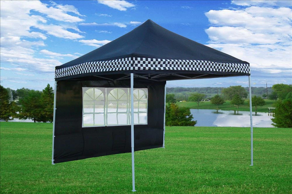 Delta Canopy F Model 10'x10' Black Checker - Pop Up Tent Pro Pop Up Tents 3 Delta Canopy F Model 10'x10' Black Checker - Pop Up Tent Pro Pop Up Tents