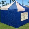 Delta Canopy Pop Up Tents E Model 10'x10' Blue White - Pop Up Tent