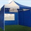 Delta Canopy F Model 10'x10' Blue White - Pop Up Tent Pro Pop Up Tents