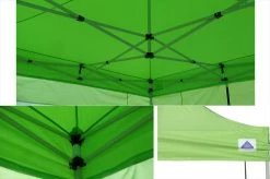 Delta Canopy F Model 10'x10' Emerald - Pop Up Tent Pro Pop Up Tents