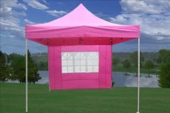 Delta Canopy F Model 10'x10' Pink - Pop Up Tent Pro Pop Up Tents