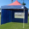 Delta Canopy E Model 10'x10' Navy Blue Red - Pop Up Tent Pop Up Tents