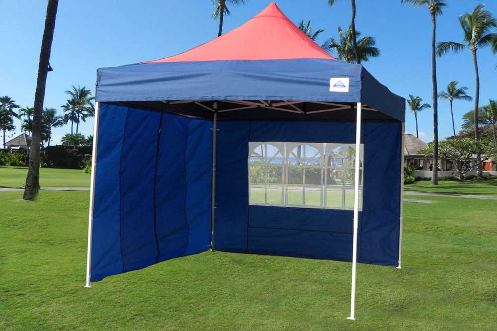 Delta Canopy E Model 10'x10' Navy Blue Red - Pop Up Tent Pop Up Tents 1 Delta Canopy E Model 10'x10' Navy Blue Red - Pop Up Tent Pop Up Tents