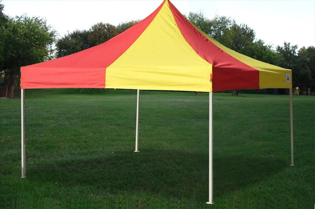 Delta Canopy F Model 10'x10' Red Yellow - Pop Up Tent Pro Pop Up Tents 2 Delta Canopy F Model 10'x10' Red Yellow - Pop Up Tent Pro Pop Up Tents