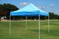 Delta Canopy E Model 10'x10' Sky Blue - Pop Up Tent 7 Delta Canopy E Model 10'x10' Sky Blue - Pop Up Tent