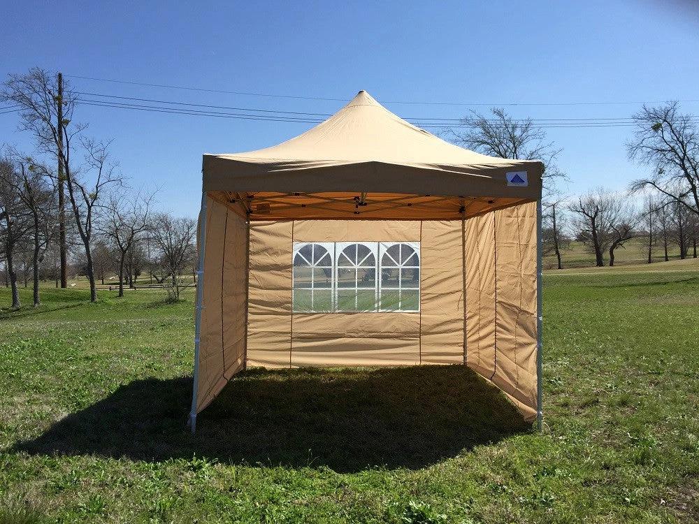 Delta Canopy E Model 10'x10' Tan - Pop Up Tent Pop Up Tents 1 Delta Canopy E Model 10'x10' Tan - Pop Up Tent Pop Up Tents