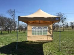 Delta Canopy E Model 10'x10' Tan - Pop Up Tent Pop Up Tents 10 Delta Canopy E Model 10'x10' Tan - Pop Up Tent Pop Up Tents