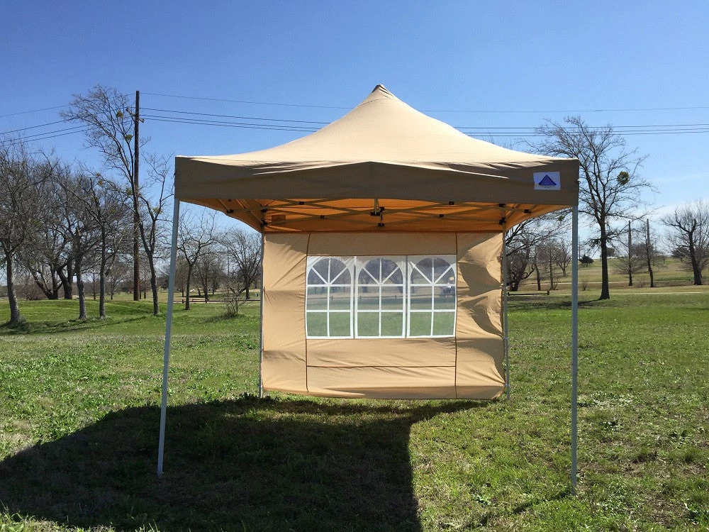 Delta Canopy E Model 10'x10' Tan - Pop Up Tent Pop Up Tents 3 Delta Canopy E Model 10'x10' Tan - Pop Up Tent Pop Up Tents