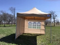 Delta Canopy E Model 10'x10' Tan - Pop Up Tent Pop Up Tents