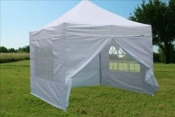 Delta Canopy F Model 10'x10' White - Pop Up Tent Pro Pop Up Tents