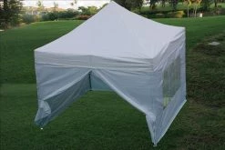 Delta Canopy Pop Up Tents E Model 10'x10' White - Pop Up Tent