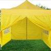 Delta Canopy F Model 10'x10' Yellow - Pop Up Tent Pro