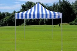 Delta Canopy Pop Up Tents E Model 10'x10' Blue Stripe - Pop Up Tent 11 Delta Canopy Pop Up Tents E Model 10'x10' Blue Stripe - Pop Up Tent