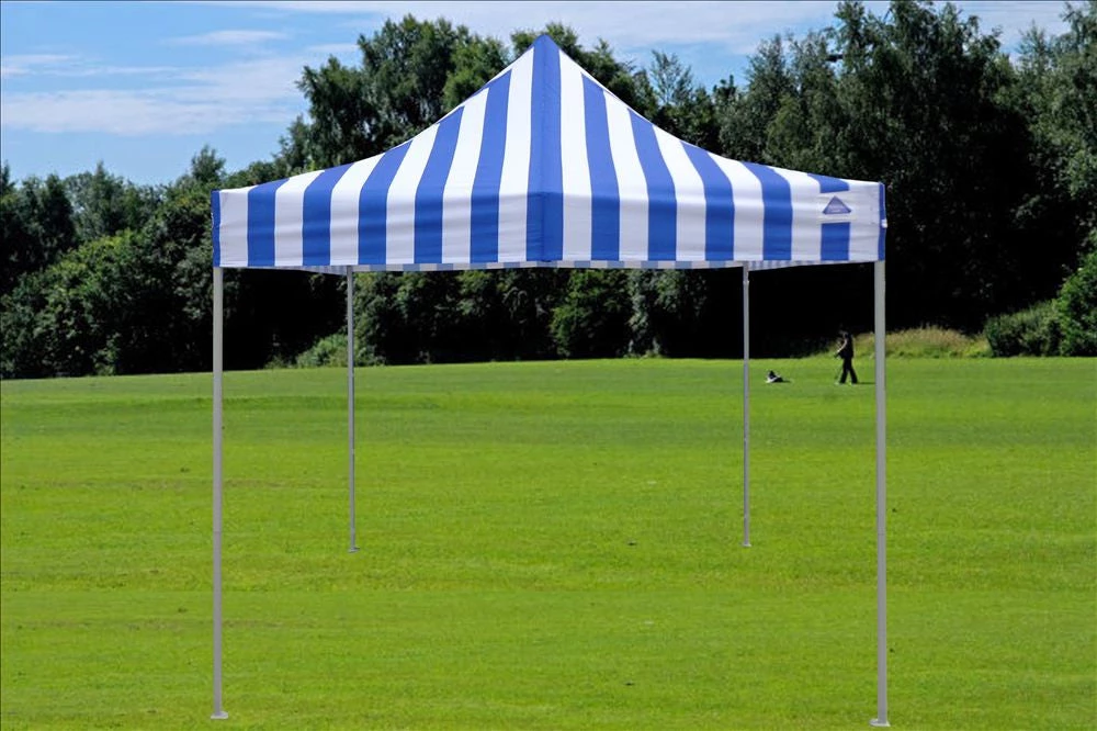 Delta Canopy Pop Up Tents E Model 10'x10' Blue Stripe - Pop Up Tent 5 Delta Canopy Pop Up Tents E Model 10'x10' Blue Stripe - Pop Up Tent