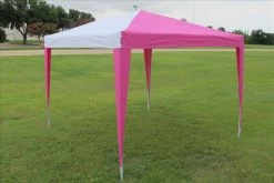 Delta Canopy CS N 10'x10' Pink White - Pop Up Tent