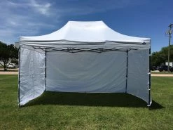 Delta Canopy D/S Model 10'x15' White - Pop Up Tent Canopy Shelter Shade With Weight Bags And Storage Bag