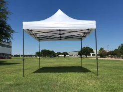 Delta Canopy D Model 10'x15' White - Pop Up Tent Canopy Shelter Shade With Weight Bags And Storage Bag Pop Up Tents