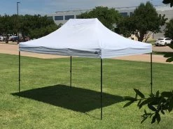 Delta Canopy D Model 10'x15' White - Pop Up Tent Canopy Shelter Shade With Weight Bags And Storage Bag Pop Up Tents