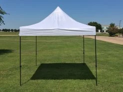Delta Canopy D Model 10'x15' White - Pop Up Tent Canopy Shelter Shade With Weight Bags And Storage Bag Pop Up Tents