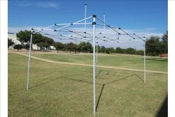 Delta Canopy Pop Up Tents E Model 10'x15' Black Checker - Pop Up Tent