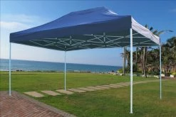 Delta Canopy F Model 10'x15' Navy Blue - Pop Up Tent Pro