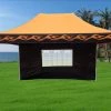 Delta Canopy Pop Up Tents F Model 10'x15' Orange Flame - Pop Up Tent Pro