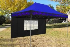 Delta Canopy F Model 10'x15' Blue Flame - Pop Up Tent Pro Pop Up Tents
