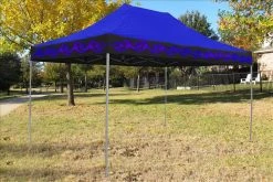 Delta Canopy F Model 10'x15' Blue Flame - Pop Up Tent Pro Pop Up Tents