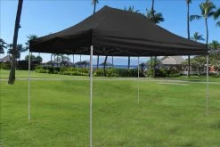 Delta Canopy Pop Up Tents E Model 10'x15' Black - Pop Up Tent