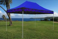 Delta Canopy E Model 10'x15' Blue Flame - Pop Up Tent