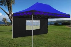 Delta Canopy E Model 10'x15' Blue Flame - Pop Up Tent