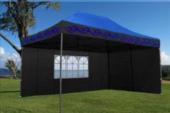Delta Canopy E Model 10'x15' Blue Flame - Pop Up Tent
