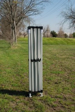 Delta Canopy F Model 10'x15' Blue Stripe - Pop Up Tent Pro Pop Up Tents