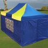 Delta Canopy Pop Up Tents E Model 10'x15' Blue Yellow - Pop Up Tent