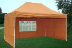 Delta Canopy E Model 10'x15' Burnt Orange - Pop Up Tent Pop Up Tents