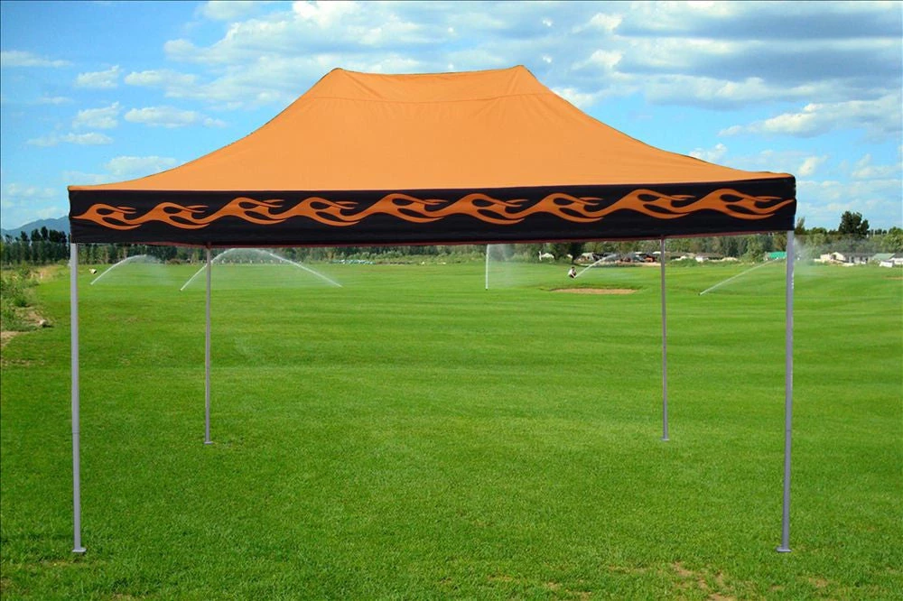 Delta Canopy Pop Up Tents E Model 10'x15' Orange Flame - Pop Up Tent 6 Delta Canopy Pop Up Tents E Model 10'x15' Orange Flame - Pop Up Tent