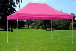 Delta Canopy Pop Up Tents F Model 10'x15' Pink - Pop Up Tent Pro