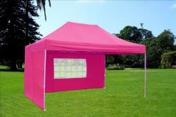 Delta Canopy Pop Up Tents F Model 10'x15' Pink - Pop Up Tent Pro