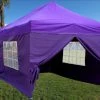 Delta Canopy Pop Up Tents E Model 10'x15' Purple - Pop Up Tent