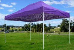 Delta Canopy Pop Up Tents F Model 10'x15' Purple - Pop Up Tent Pro