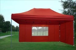Delta Canopy E Model 10'x15' Red - Pop Up Tent Pop Up Tents