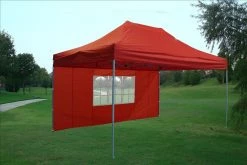 Delta Canopy E Model 10'x15' Red - Pop Up Tent Pop Up Tents