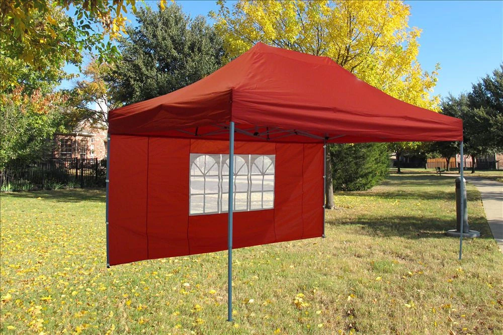 Delta Canopy Pop Up Tents F Model 10'x15' Red - Pop Up Tent Pro 3 Delta Canopy Pop Up Tents F Model 10'x15' Red - Pop Up Tent Pro