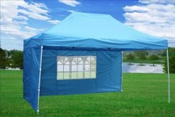 Delta Canopy E Model 10'x15' Sky Blue - Pop Up Tent