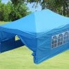 Delta Canopy F Model 10'x15' Sky Blue - Pop Up Tent Pro Pop Up Tents