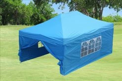 Delta Canopy F Model 10'x15' Sky Blue - Pop Up Tent Pro Pop Up Tents